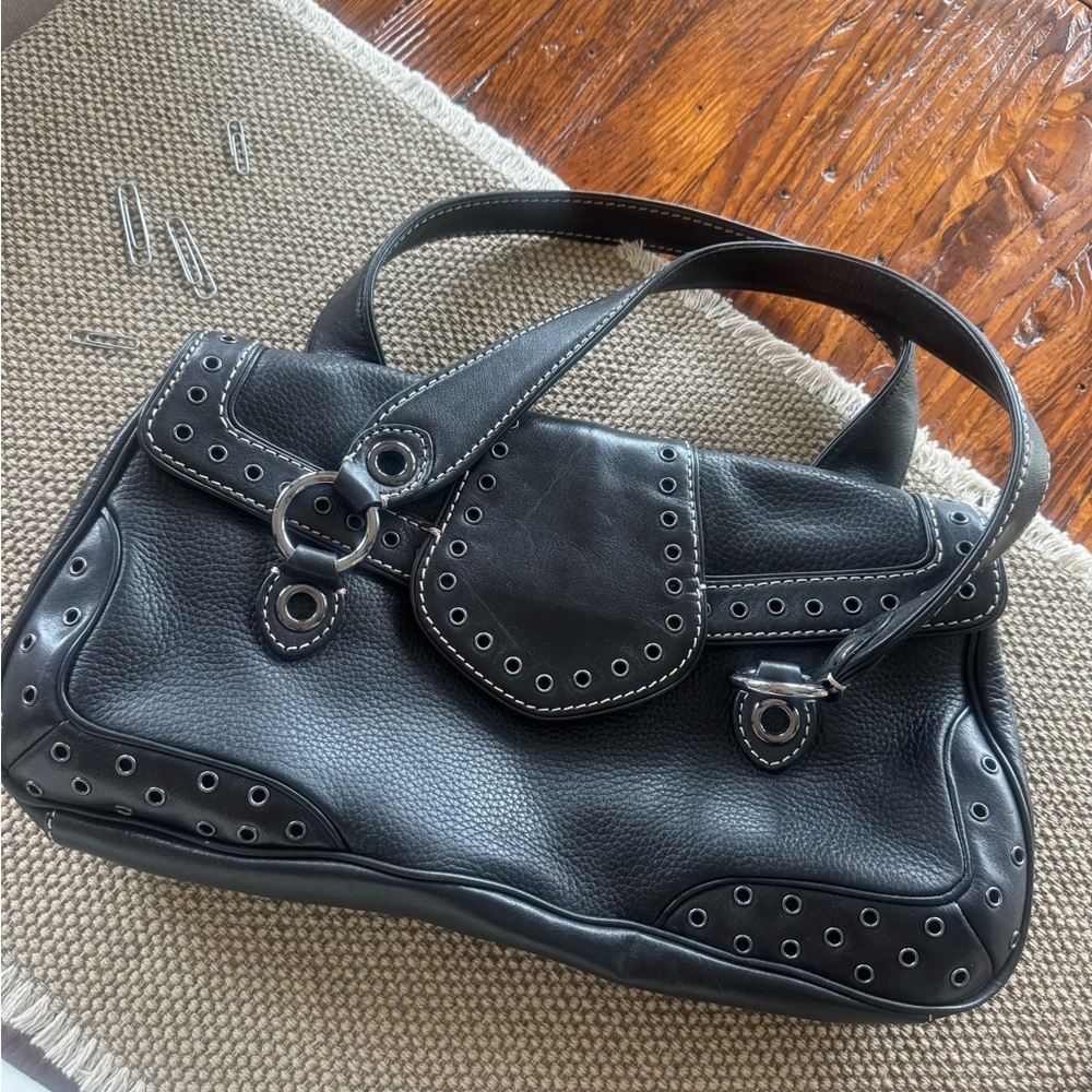 Michael Kors , Black Leather Women's Bag